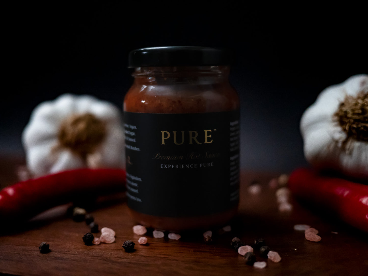 Pure Italian Garlic Hot Sauce